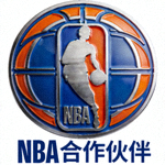 国家篮球协会NBA合作伙伴Logo -  NBA标志与篮球图案